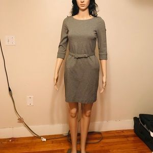 Banana Republic Grey Work/Career Dress Petite 00P